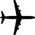 Airplane Silhouette Clip Art
