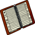 Desk Calendar 12 Clip Art