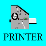 Printer 1 Clip Art