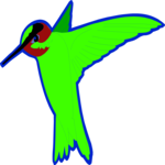 Hummingbird 03 Clip Art