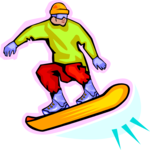 Snowboarder 40 Clip Art