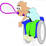 Tennis 037 Clip Art