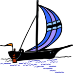 Sailboat 54 Clip Art