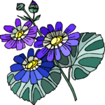 Flowers 319 Clip Art