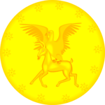 Coin - Eagle on Horseback