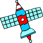 Satellite - Cartoon 1