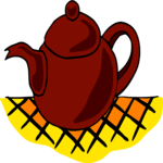 Teapot 16 Clip Art