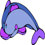 Dolphin 6 Clip Art