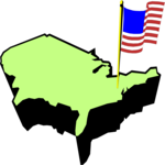 US Map & Flag