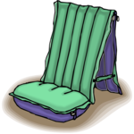 Beach Chair - Inflatable Clip Art