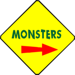 Monsters 1 Clip Art