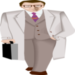 Businessman & Briefcase 3