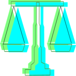 Scales of Justice 23 Clip Art