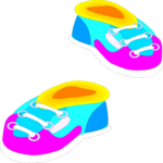 Shoes - Child's Clip Art