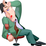 Businessman - Tired 3