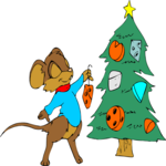 Decorating Tree - Mouse