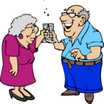 Couple Toasting 2