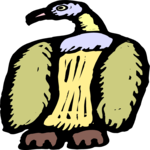 Vulture 07 Clip Art