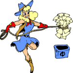 Recycling - Cowgirl