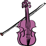 Violin 06 Clip Art