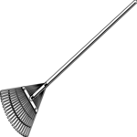 Rake - Lawn 1 Clip Art