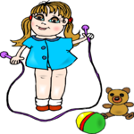 Girl Jumping Rope 2