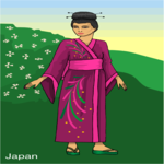 Japanese Woman Clip Art