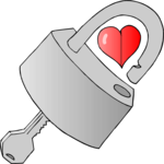 Unlock Your Heart Clip Art