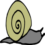 Snail 07 Clip Art