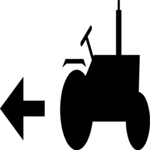 Tractor Going Backward