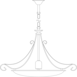 Chandalier 3 Clip Art