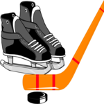 Ice Hockey - Equipment 03 Clip Art