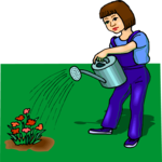 Watering Flowers 5