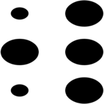 Braille W Clip Art