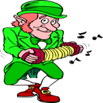 Leprechaun with Accordion 2