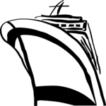 Cruise Ship 05 Clip Art