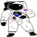 Spacesuit 1 Clip Art