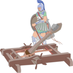 Catapult - Greek Clip Art
