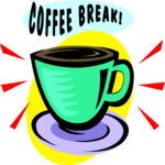 Coffee Break! Clip Art