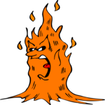 Fire - Angry Clip Art