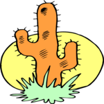 Cactus 64 Clip Art