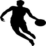 Basketball - Player 09 Clip Art