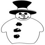Snowman 06 Clip Art