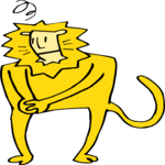 Lion - Yellow