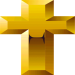 Gold  Normal Symbol 4 Clip Art