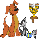 Menorah & Animals