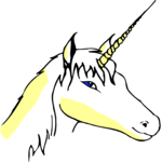 Unicorn 06 Clip Art