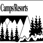 Camps & Resorts Clip Art