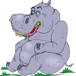 Hippo Sitting
