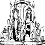 King & Queen Clip Art
